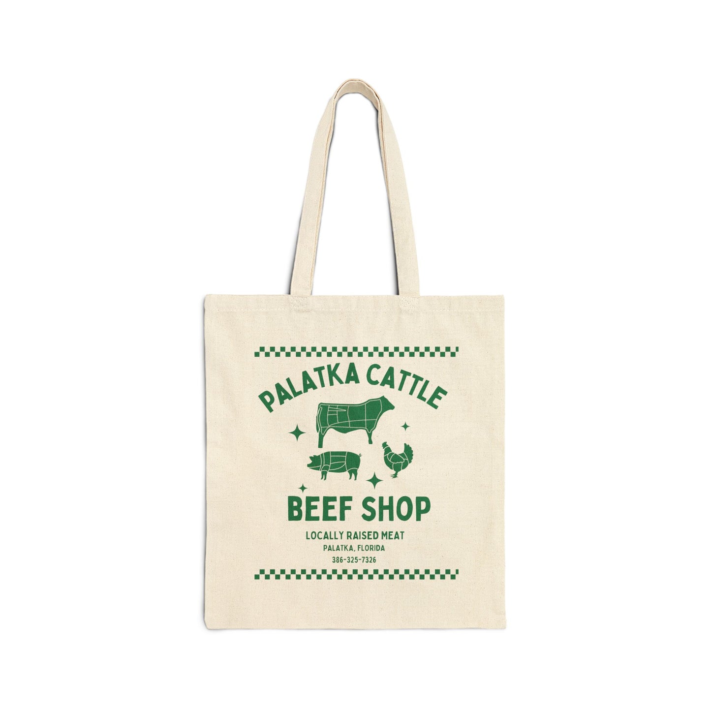 Palatka Cattle Beef Shop Tote Bag