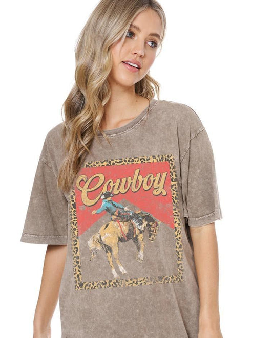 Western Vintage Cowboy Tee