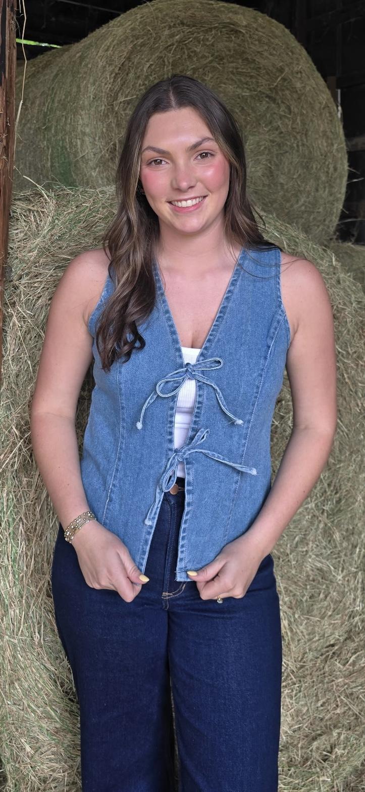 Light Denim Vest