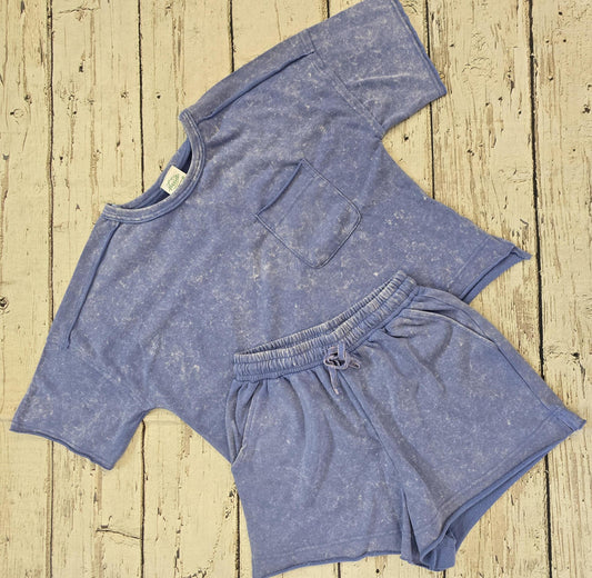 Knit Top & Shorts BL