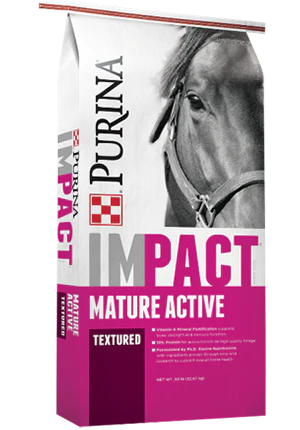 Purina® Impact® Mature Active Textured Horse Feed